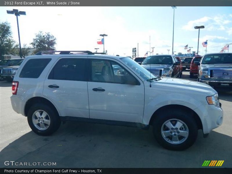 White Suede / Stone 2012 Ford Escape XLT