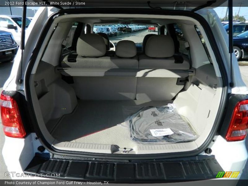 White Suede / Stone 2012 Ford Escape XLT