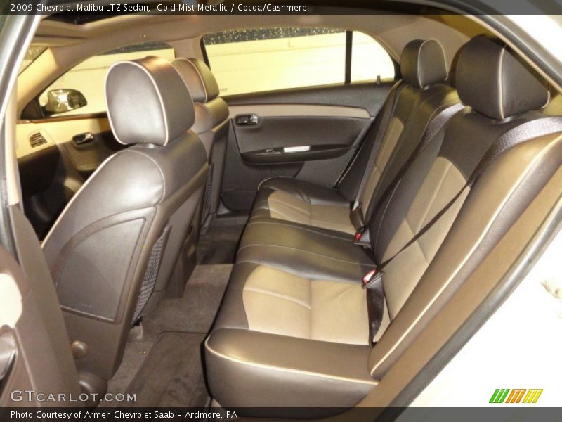 Gold Mist Metallic / Cocoa/Cashmere 2009 Chevrolet Malibu LTZ Sedan