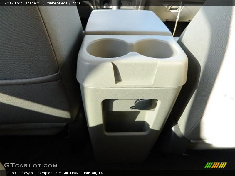 White Suede / Stone 2012 Ford Escape XLT