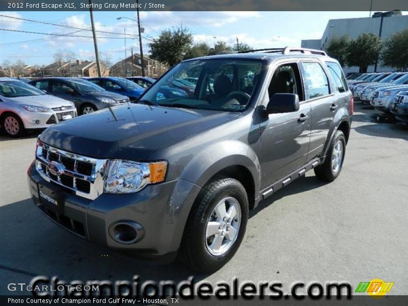 Sterling Gray Metallic / Stone 2012 Ford Escape XLS