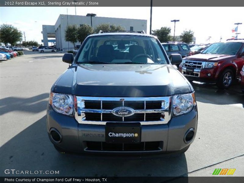 Sterling Gray Metallic / Stone 2012 Ford Escape XLS