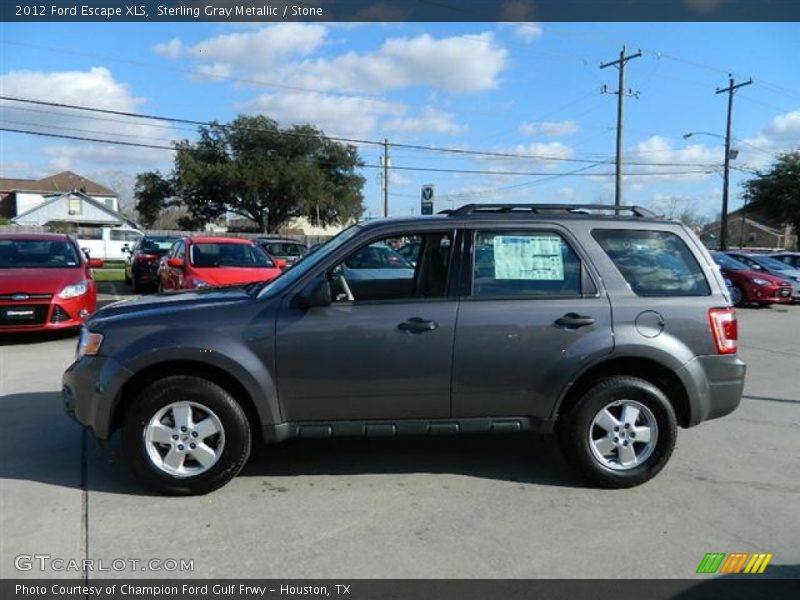 Sterling Gray Metallic / Stone 2012 Ford Escape XLS