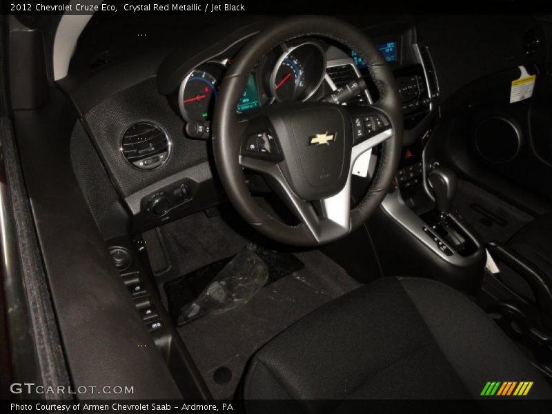 Crystal Red Metallic / Jet Black 2012 Chevrolet Cruze Eco