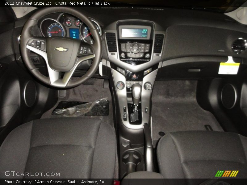 Crystal Red Metallic / Jet Black 2012 Chevrolet Cruze Eco