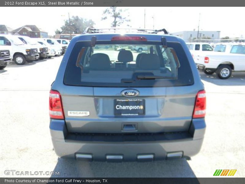 Steel Blue Metallic / Stone 2012 Ford Escape XLS