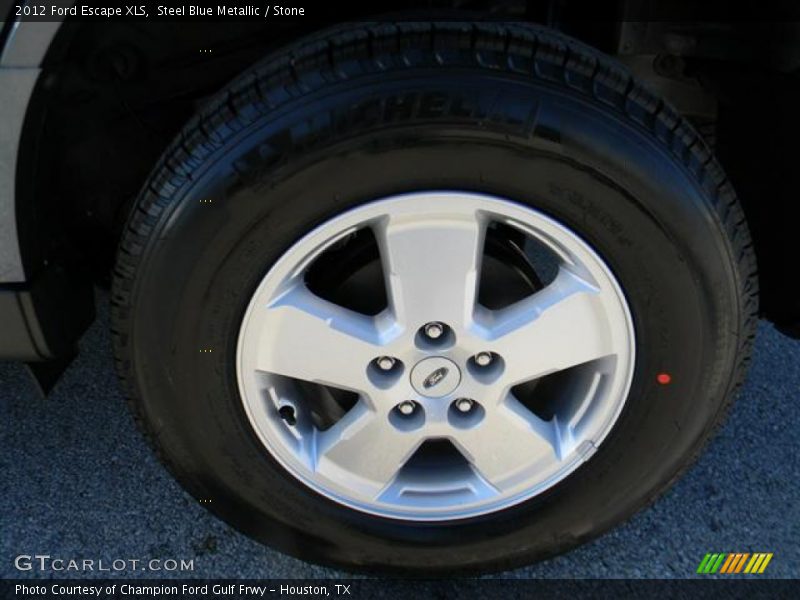 Steel Blue Metallic / Stone 2012 Ford Escape XLS