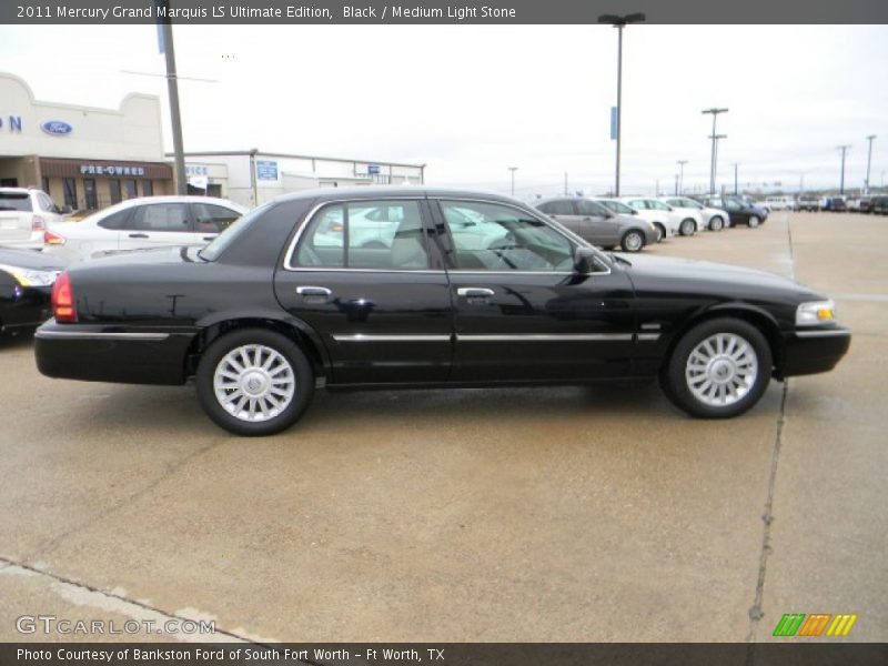 Black / Medium Light Stone 2011 Mercury Grand Marquis LS Ultimate Edition