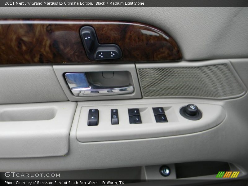 Black / Medium Light Stone 2011 Mercury Grand Marquis LS Ultimate Edition