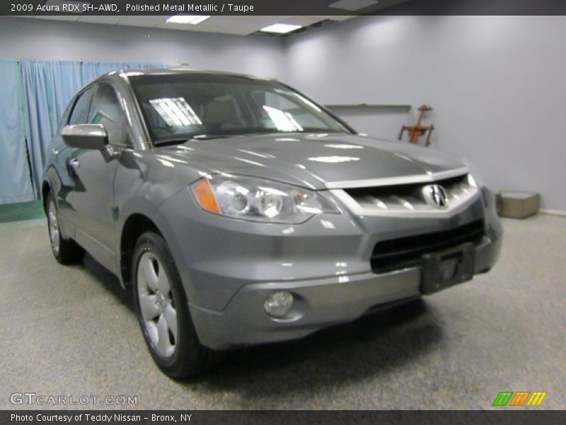 Polished Metal Metallic / Taupe 2009 Acura RDX SH-AWD