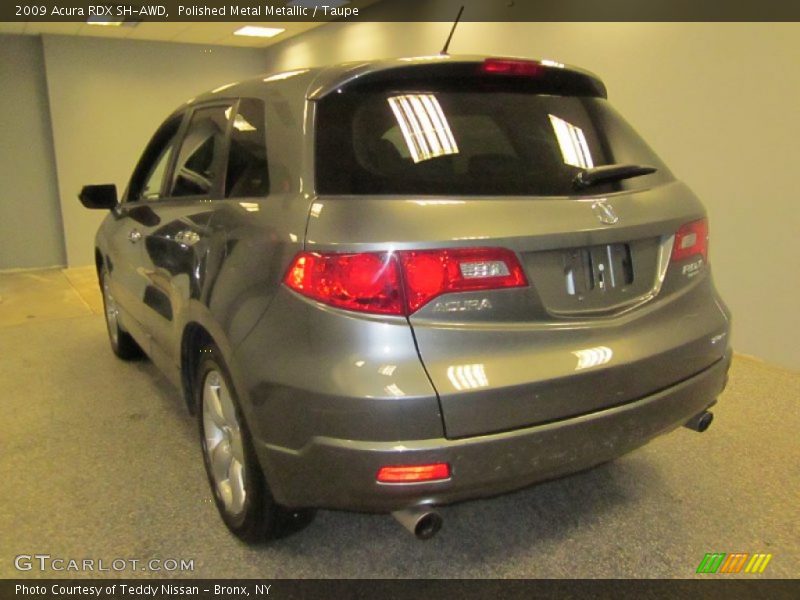 Polished Metal Metallic / Taupe 2009 Acura RDX SH-AWD