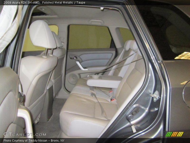 Polished Metal Metallic / Taupe 2009 Acura RDX SH-AWD