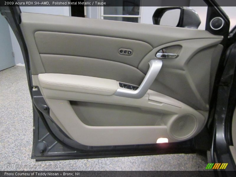 Polished Metal Metallic / Taupe 2009 Acura RDX SH-AWD