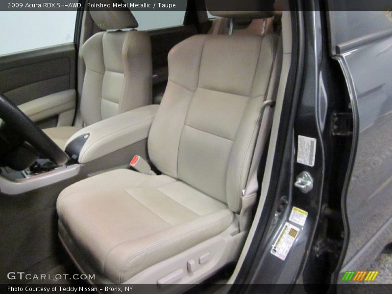 Polished Metal Metallic / Taupe 2009 Acura RDX SH-AWD