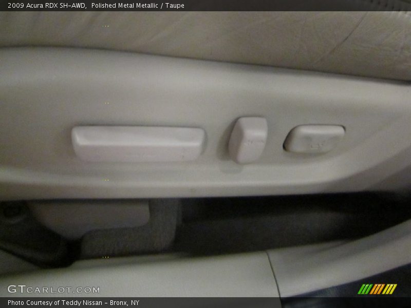 Polished Metal Metallic / Taupe 2009 Acura RDX SH-AWD
