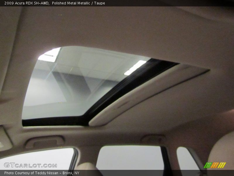 Polished Metal Metallic / Taupe 2009 Acura RDX SH-AWD