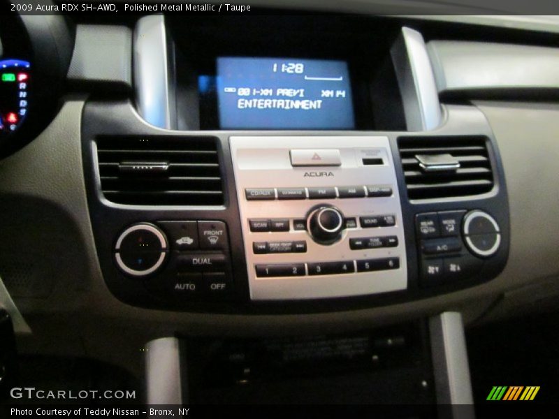 Polished Metal Metallic / Taupe 2009 Acura RDX SH-AWD