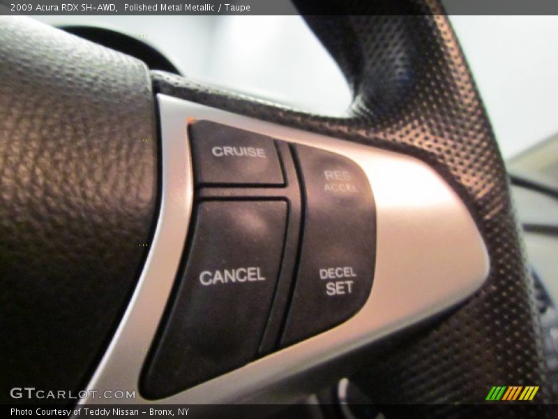 Polished Metal Metallic / Taupe 2009 Acura RDX SH-AWD