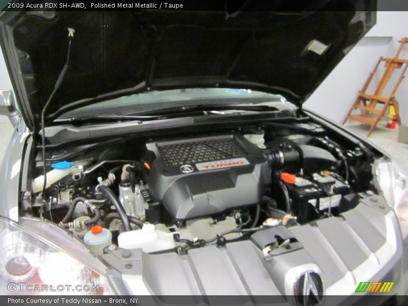 Polished Metal Metallic / Taupe 2009 Acura RDX SH-AWD