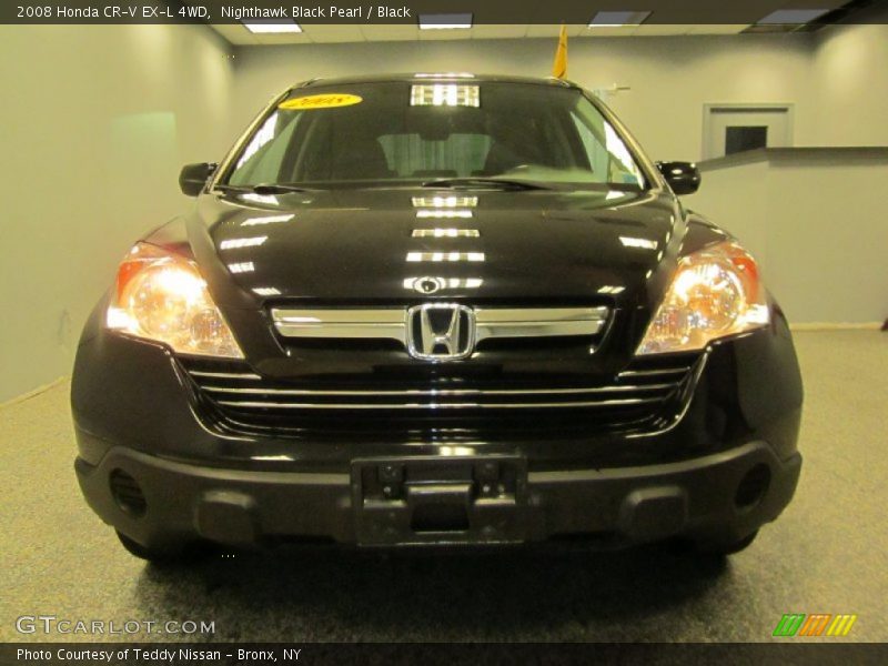 Nighthawk Black Pearl / Black 2008 Honda CR-V EX-L 4WD