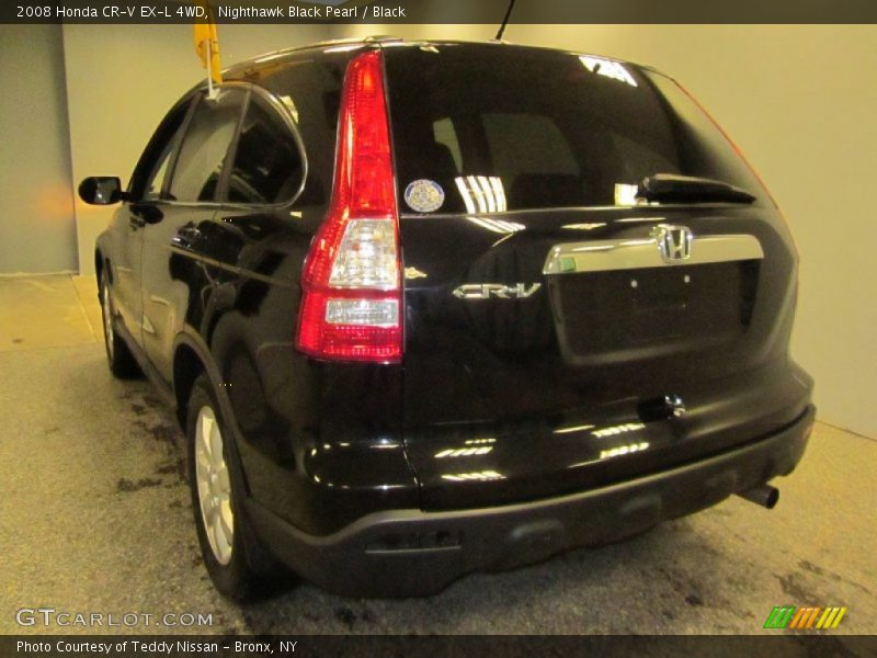 Nighthawk Black Pearl / Black 2008 Honda CR-V EX-L 4WD