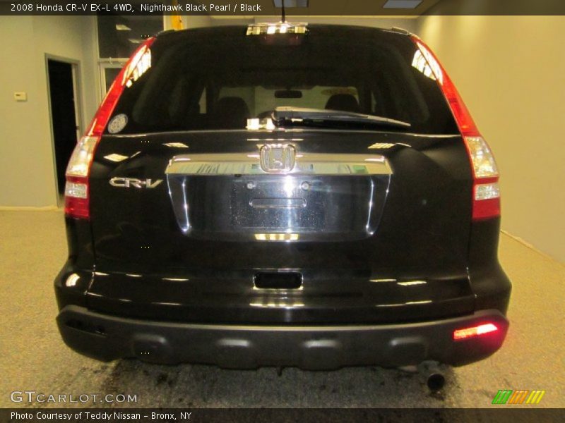 Nighthawk Black Pearl / Black 2008 Honda CR-V EX-L 4WD