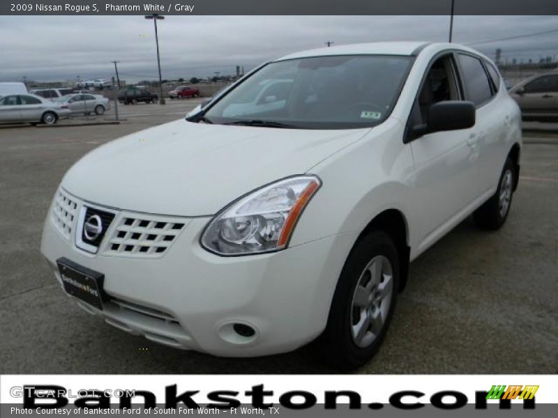 Phantom White / Gray 2009 Nissan Rogue S