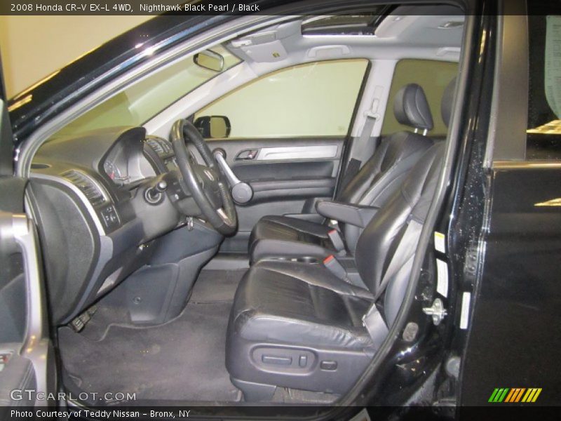 Nighthawk Black Pearl / Black 2008 Honda CR-V EX-L 4WD