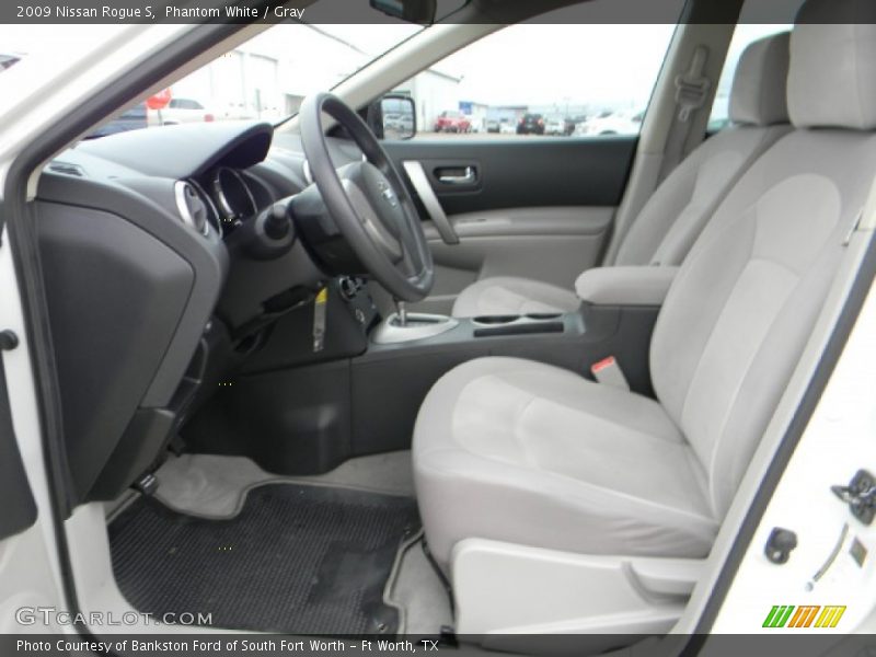 Phantom White / Gray 2009 Nissan Rogue S