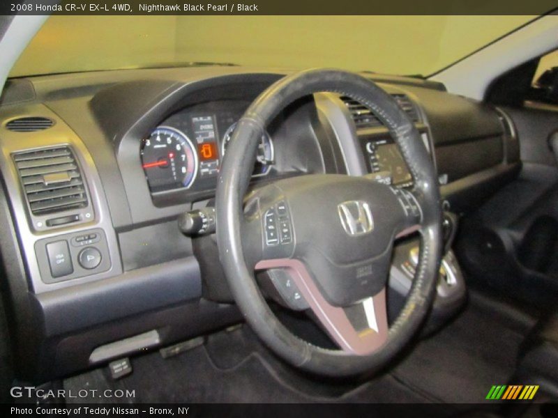 Nighthawk Black Pearl / Black 2008 Honda CR-V EX-L 4WD