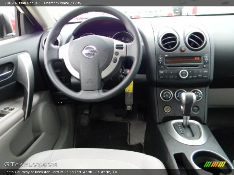 Phantom White / Gray 2009 Nissan Rogue S