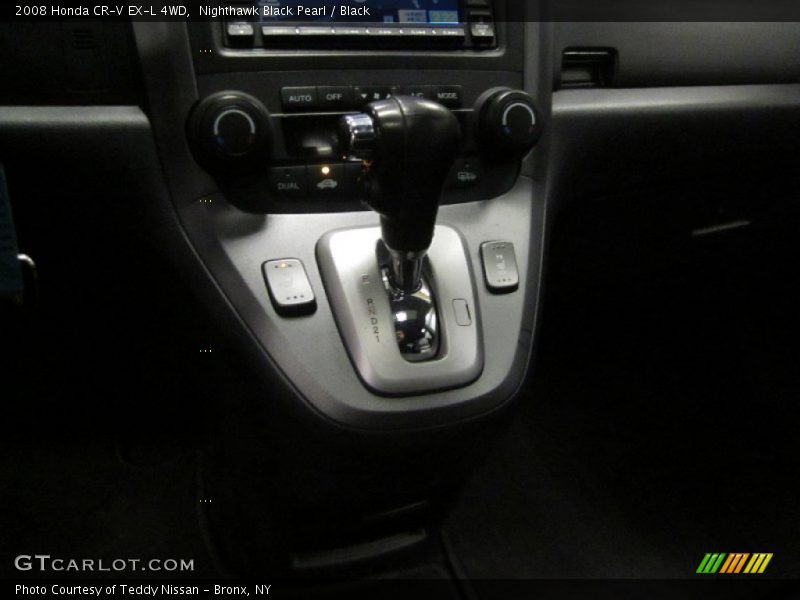 Nighthawk Black Pearl / Black 2008 Honda CR-V EX-L 4WD