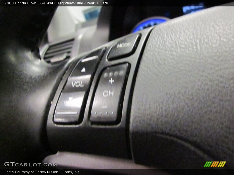 Nighthawk Black Pearl / Black 2008 Honda CR-V EX-L 4WD