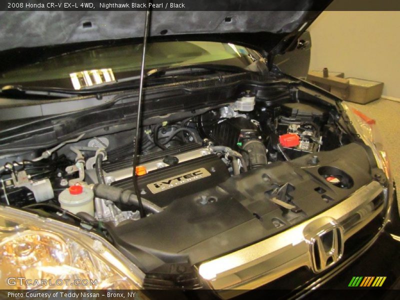 Nighthawk Black Pearl / Black 2008 Honda CR-V EX-L 4WD