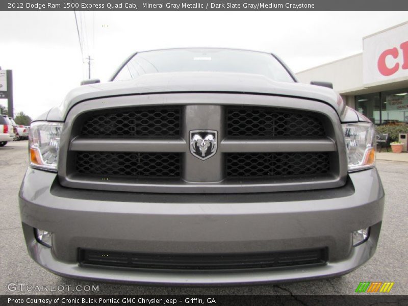 Mineral Gray Metallic / Dark Slate Gray/Medium Graystone 2012 Dodge Ram 1500 Express Quad Cab