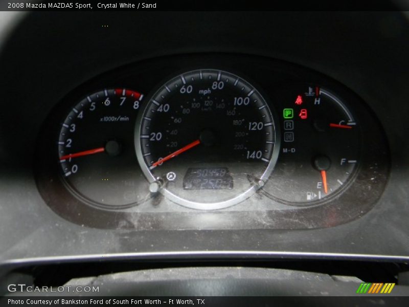 Crystal White / Sand 2008 Mazda MAZDA5 Sport