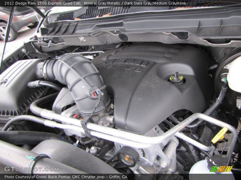 Mineral Gray Metallic / Dark Slate Gray/Medium Graystone 2012 Dodge Ram 1500 Express Quad Cab