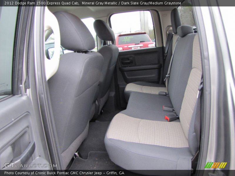 Mineral Gray Metallic / Dark Slate Gray/Medium Graystone 2012 Dodge Ram 1500 Express Quad Cab