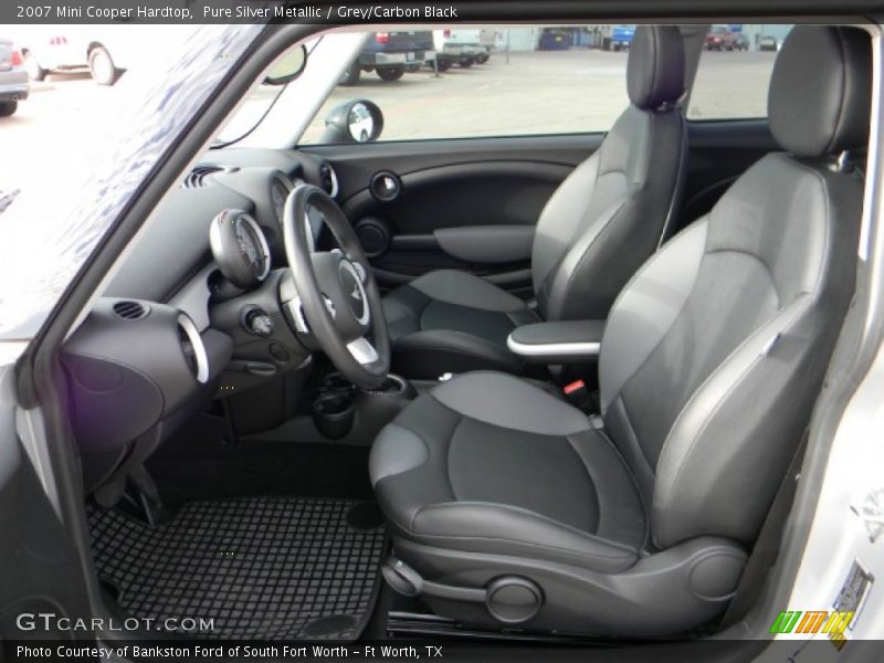 Pure Silver Metallic / Grey/Carbon Black 2007 Mini Cooper Hardtop
