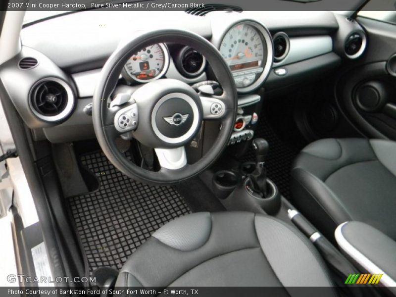 Pure Silver Metallic / Grey/Carbon Black 2007 Mini Cooper Hardtop
