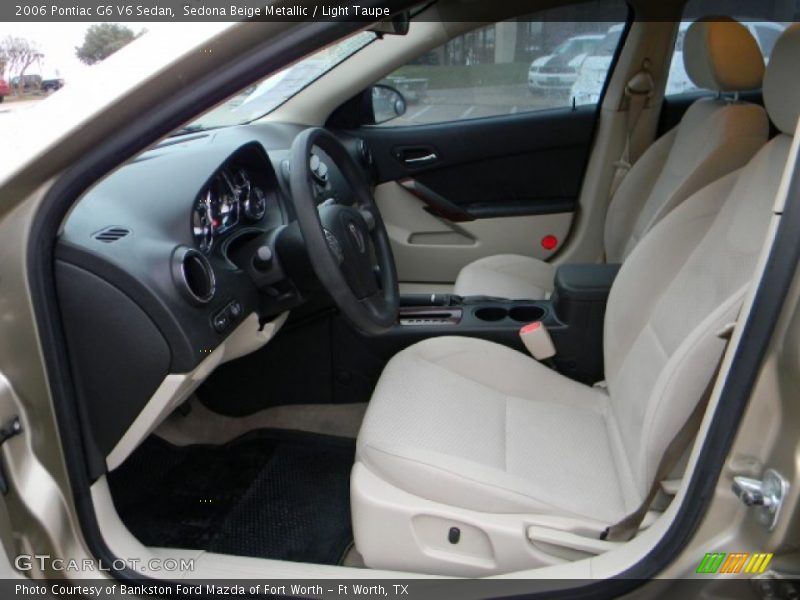 Sedona Beige Metallic / Light Taupe 2006 Pontiac G6 V6 Sedan