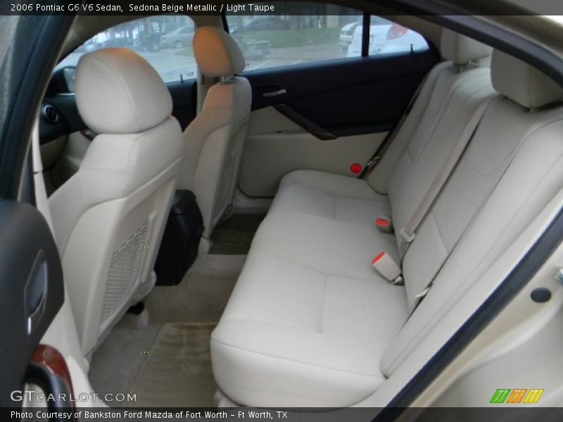 Sedona Beige Metallic / Light Taupe 2006 Pontiac G6 V6 Sedan