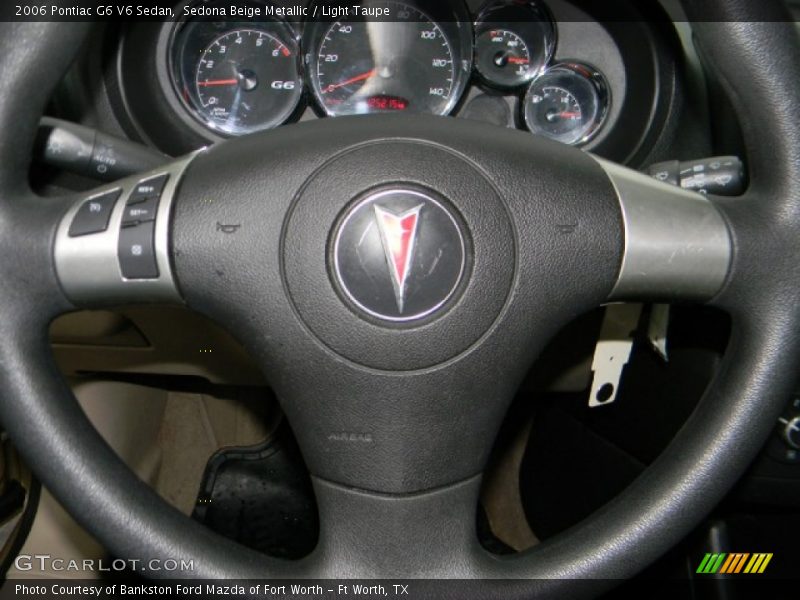 Sedona Beige Metallic / Light Taupe 2006 Pontiac G6 V6 Sedan