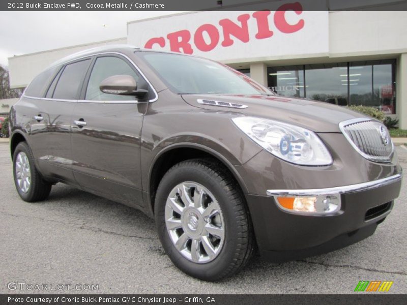 Cocoa Metallic / Cashmere 2012 Buick Enclave FWD