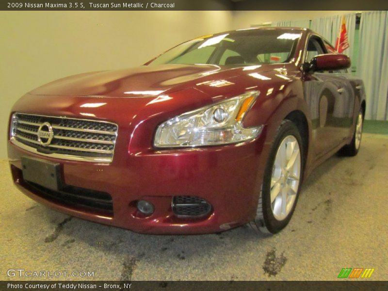 Tuscan Sun Metallic / Charcoal 2009 Nissan Maxima 3.5 S