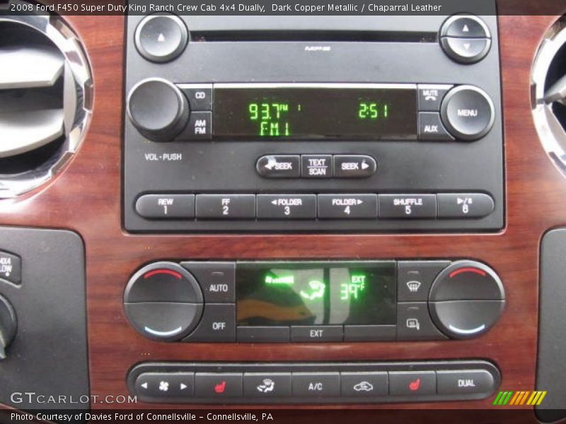 Audio System of 2008 F450 Super Duty King Ranch Crew Cab 4x4 Dually