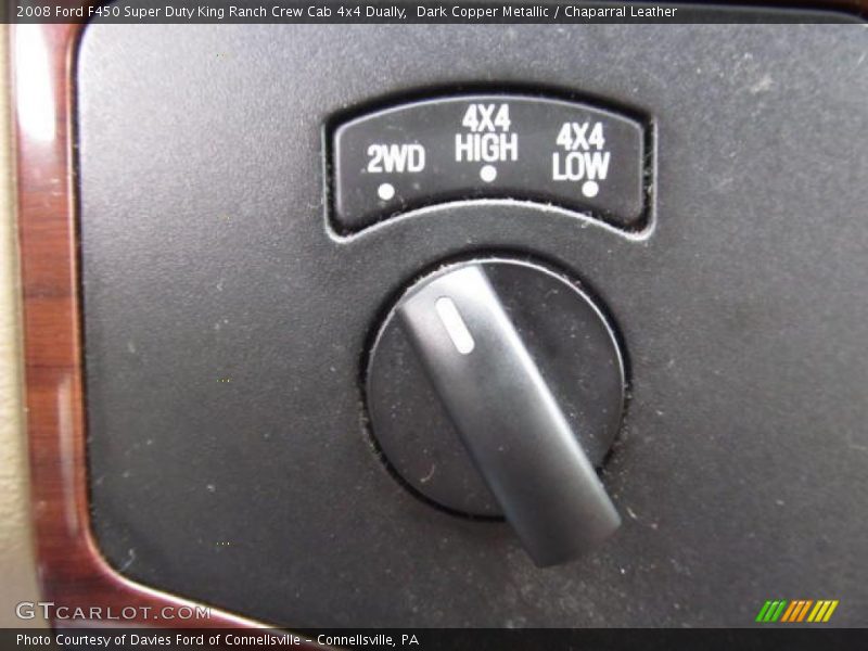 Dark Copper Metallic / Chaparral Leather 2008 Ford F450 Super Duty King Ranch Crew Cab 4x4 Dually