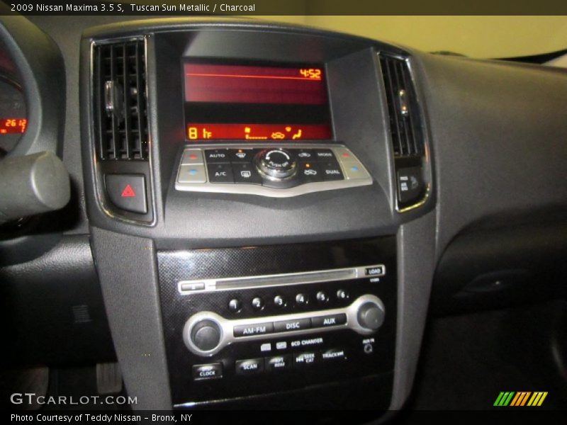 Tuscan Sun Metallic / Charcoal 2009 Nissan Maxima 3.5 S