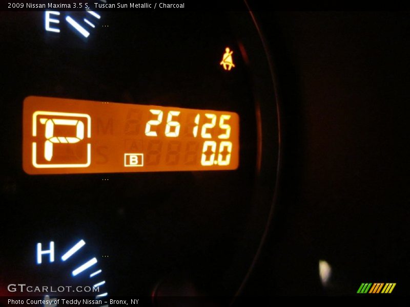 Tuscan Sun Metallic / Charcoal 2009 Nissan Maxima 3.5 S