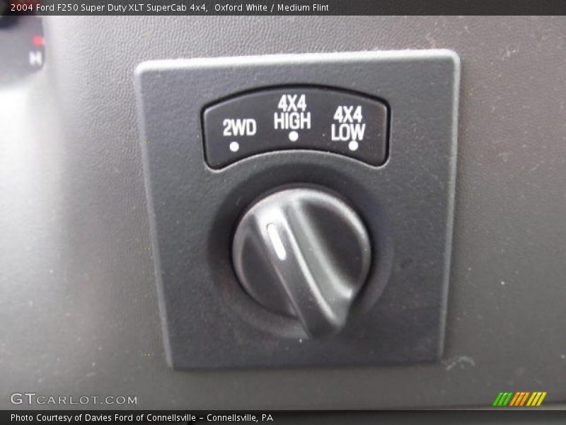 Oxford White / Medium Flint 2004 Ford F250 Super Duty XLT SuperCab 4x4